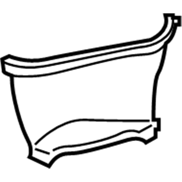 Kia 86576F6000 Air Duct-Front Bumper, R