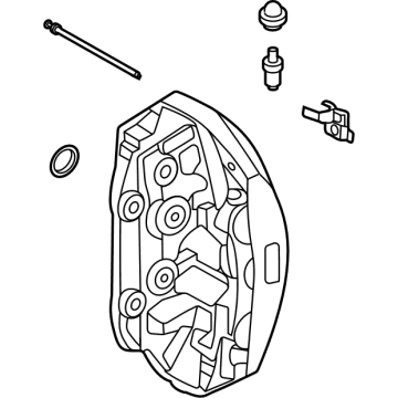 BMW 34-10-8-074-303 CALIPER HOUSING LEFT