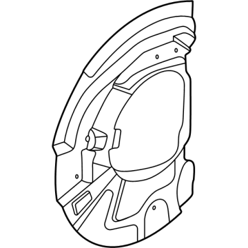 BMW 34-10-8-074-294 PROTECTION PLATE