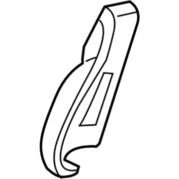 Honda 81527-TK8-X41 Pad, L. FR. Seat-Back