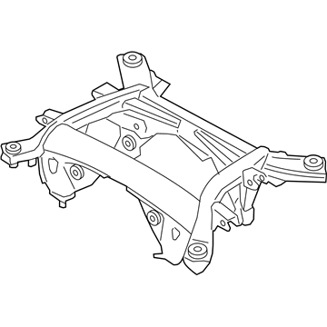 BMW 33-31-2-284-090 Rear Axle Carrier