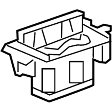 Acura 77230-TL0-G21ZA Holder Assembly, Cup (Gunmeta Square Dot Film)