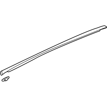 Honda 74306-S84-003 Molding Assy., R. Roof