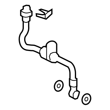 Acura 01465-TZ5-A01 Set, Front Brake Hose