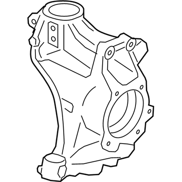 BMW 31-21-6-878-613 CARRIER, LEFT