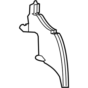 Honda 74295-TGG-A01 Pad, L. FR. Fender Partition