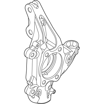 Ford LJ9Z-3K185-A KNUCKLE - FRONT WHEEL