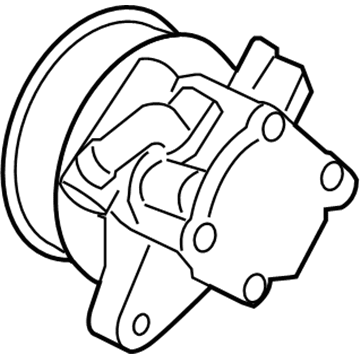 Honda 56100-5J0-315 Pump Assembly, Power Steering (L4) (Coo)