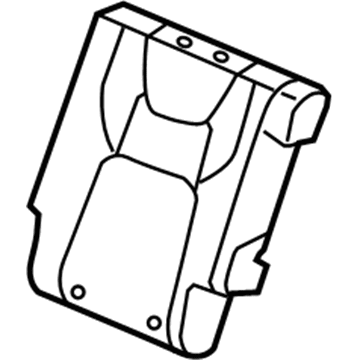 Honda 82125-SJC-A01 Pad Assy., R. RR. Seat-Back