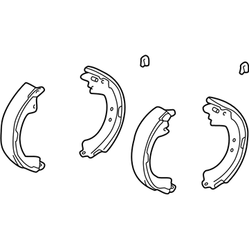 Toyota 04495-42030 Rear Shoes