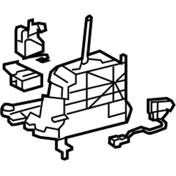 Lexus 33550-50540 Floor Shift Assy, Transmission