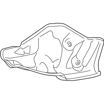 Toyota 17168-0S010 Manifold Cover