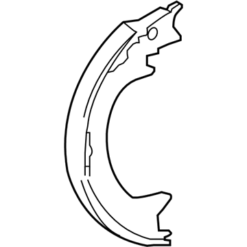 Toyota 46540-48040 Park Brake Shoes