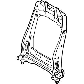 Toyota 71013-02210 Seat Back Frame