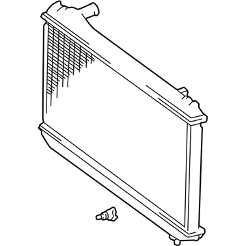 Lexus 16410-AZ044 Radiator Assembly, Mvp