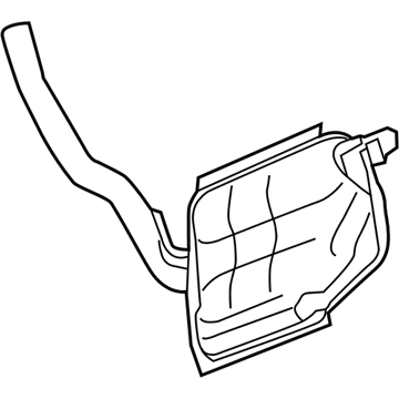 Mopar 4578955AF Exhaust Muffler And Resonator