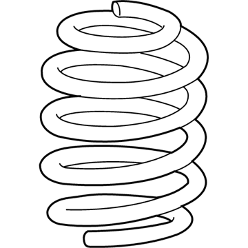 Acura 51401-TZ6-A01 Spring, Right Front