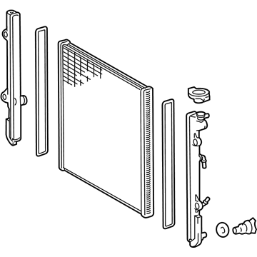 Lexus 16400-38253 Radiator Assembly