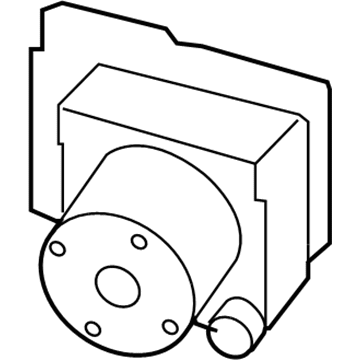 Hyundai 58920-2L300 Abs Hydraulic Module Control Unit