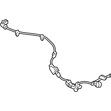 Honda 57475-SHJ-A02 Sensor Assembly, Left Rear