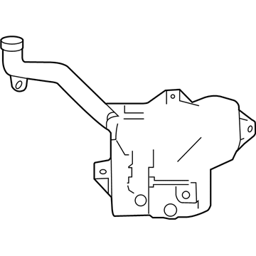 GM 19256783 Container, Windshield Washer Solvent