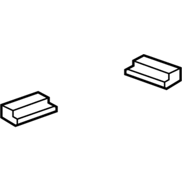 Acura 83201-T3L-A51 Fastener, Dual Lock