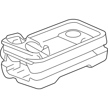 Honda 81191-SHJ-A01ZC Cover, Center Table *YR239L* (KI IVORY)