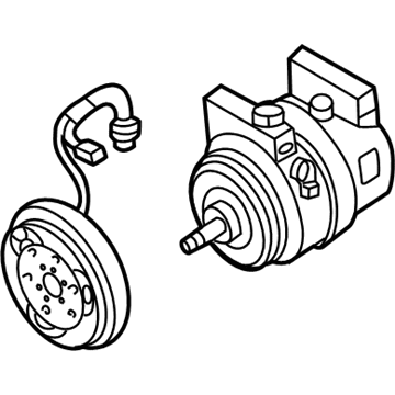 Nissan 92600-8J03B Compressor - Cooler