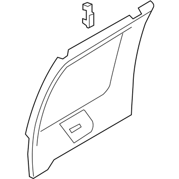 Ford 3C2Z-1642410-AAB Window Trim