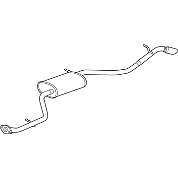 Toyota 17430-47130 Muffler & Pipe