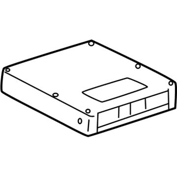 Toyota 89666-52280 ECM