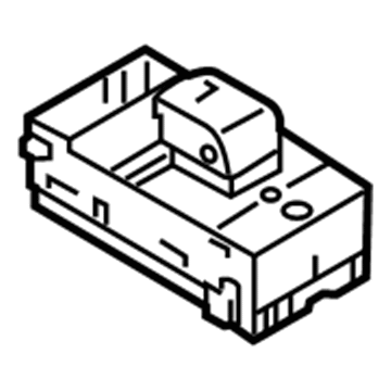 Nissan 25421-1GR0A Switch Assy-Power Window, Rear