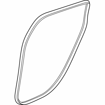 Acura 72815-TGV-A01 Seal, Right Rear