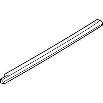 GM 22679787 Sealing Strip, Rear Side Door Window Outer