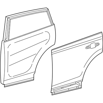 Toyota 67003-0R120 Door Shell