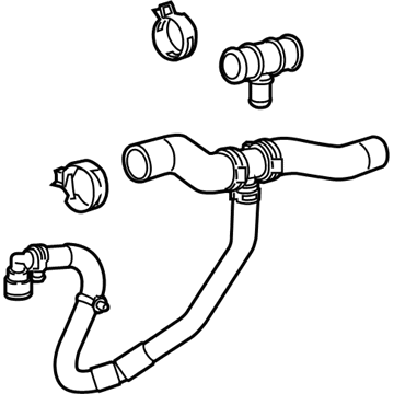 GM 84128879 Hose-Radiator Inlet