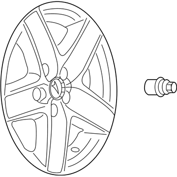 GM 9596133 Wheel Cover