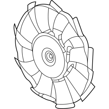 Acura 38611-6S9-A01 FAN, COOLING
