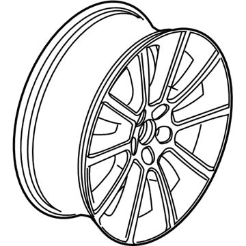 Ford BA8Z-1007-E Wheel, Alloy
