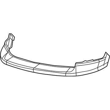 Mopar 68034055AA Front Upper Bumper Cover