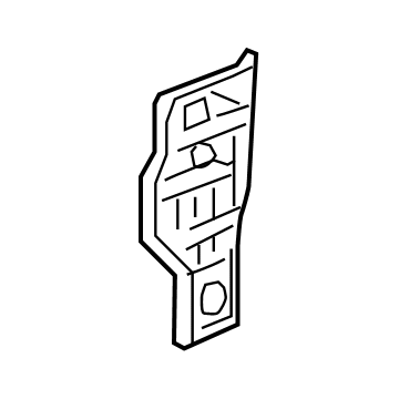 Honda 64131-TGG-307ZZ Pillar, R. FR. (Lower) (Inner)