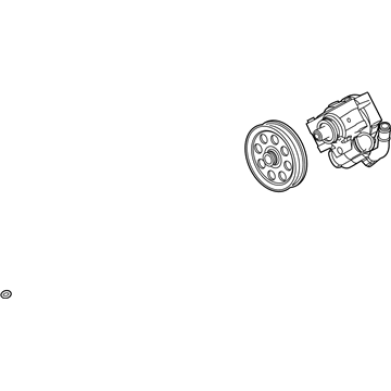 Ford BC3Z-3A696-A Power Steering Pump