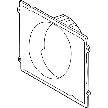 Toyota 16711-07040 Fan Shroud