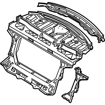 BMW 41-13-7-111-207 Trunk Partition For Through-Loading