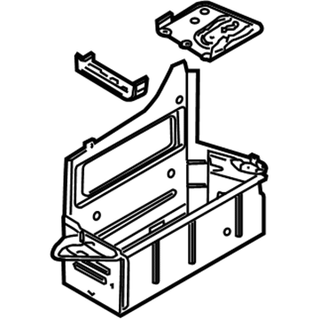 BMW 41-14-7-111-222 Trunk Floor Right