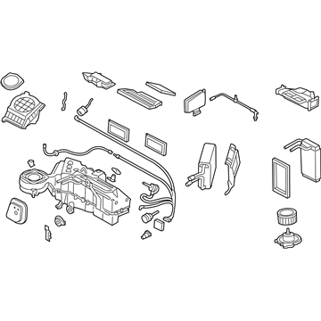 Ford 4L7Z-19B555-CA Evaporator Assembly