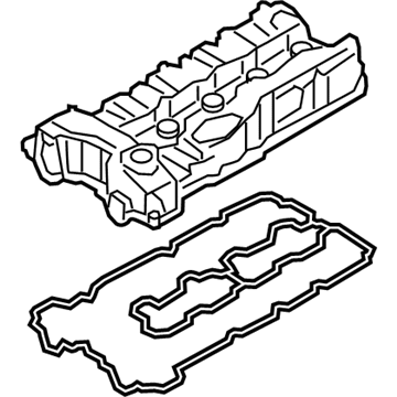 BMW 11-12-8-648-128 Cylinder Head Cover