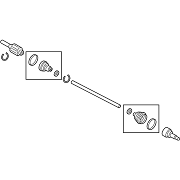 Ford CN1Z-4K138-C Axle Assembly