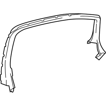 GM 23131016 Upper Molding