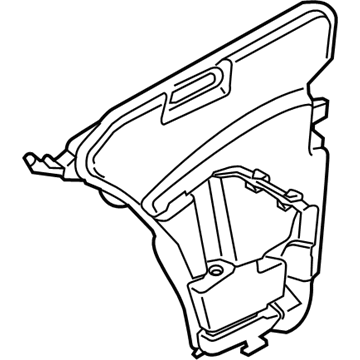 BMW 61-66-8-491-830 Washer Fluid Reservoir